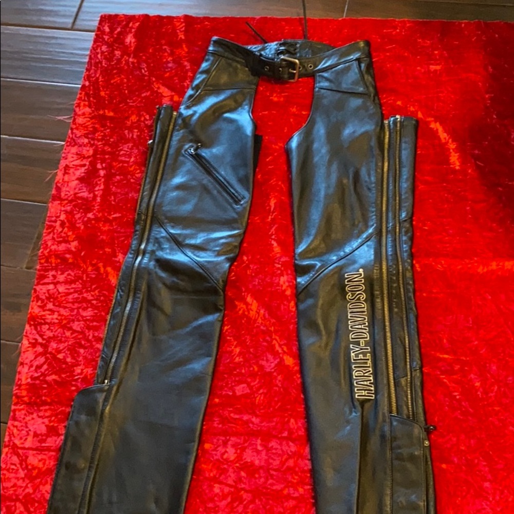 Leather chaps